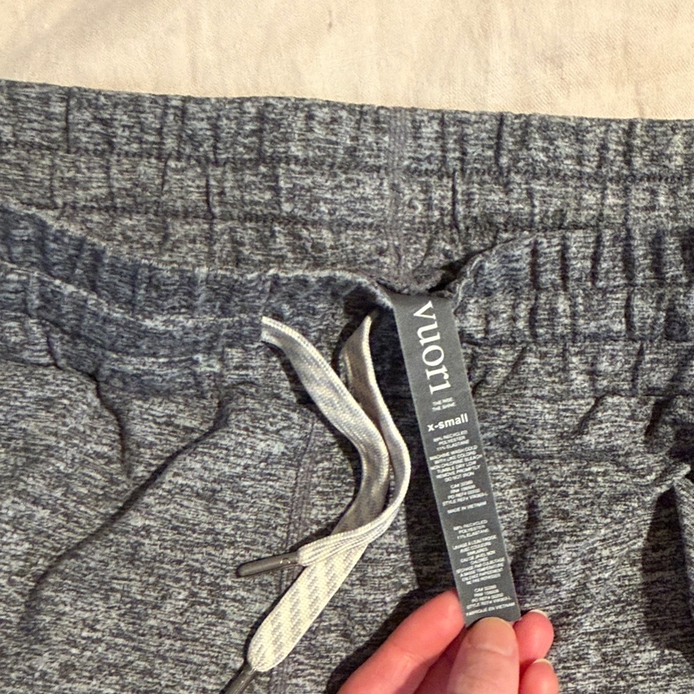 Vuori Gray Knit Joggers